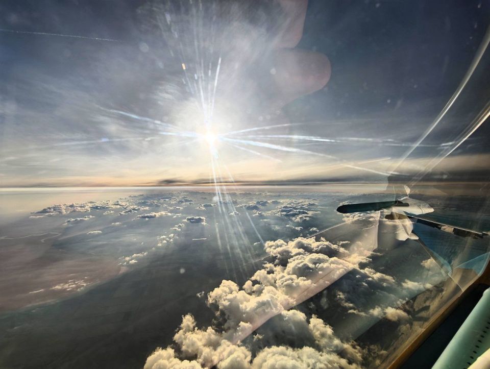 Красиво!.. Кадры с борта Су-34