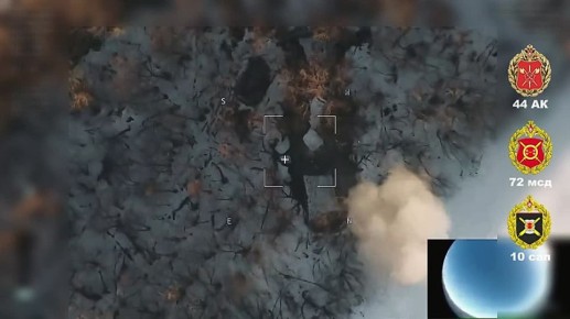 Маскировка не помогла. Бандеровцы оборудовали укреплённую позицию и постарались тщательно её замаскировать