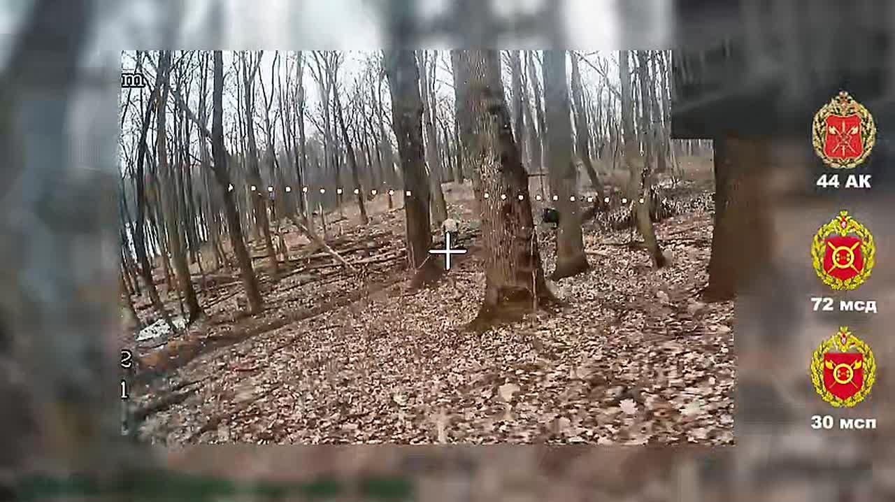 Нагулялись.... На кадрах — работа расчёта БпЛА 30 мсп 72 мсд 44 Армейского корпуса по живой силе противника. Двое боевиков ВСУ решили пройтись по лесополосе, выбрав не самый удачный маршрут. Разрешение на прогулку не...