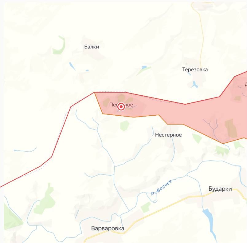 Юрий Котенок: МО РФ: н.п. Песчаное на севере Харьковской области освобожден от украинской оккупации