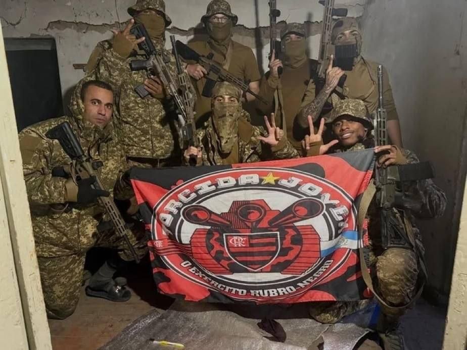 Еще группа бразильцев на СВО