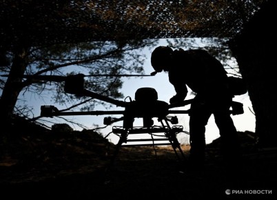 Танк в тандеме с беспилотником ликвидировали живую силу ВСУ под Харьковом