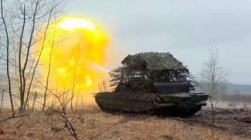 Т-80БВМ разгромил опорные пункты ВСУ в Харьковской области