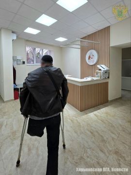 Центр протезирования и медицинской адаптации в городе Горловке принял пациента из Харьковской области