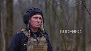 Андрей Руденко: Экипаж танка Т-80БВМ группировки войск «Север» уничтожил замаскированные опорные пункты и живую силу подразделений ВСУ в зоне в Харьковской области