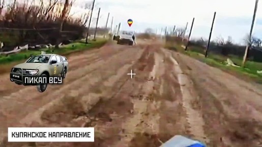 Очередная нарезка уничтожения техники противника в Харьковской области: уничтожены танк, бронеавтомобили «Хамви» и «Новатор», бронированная ремонтно-эвакуационная машина, а также пикап и грузовой автомобиль