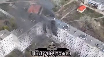 Ковшаровка, 29 дом. Уничтожили ПВД и ПУ БПЛА, лишив противника координации и «глаз» в небе