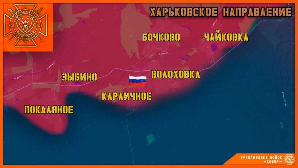Группировка войск «Север» освободила н.п. Караичное и Бударки в Харьковской области