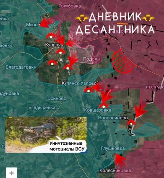 Купянское направление. Наши войска продолжают бои на обоих берегах реки Оскол, также линия соприкосновения перенесена в городскую застройку и промышленные районы