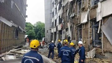 Бизнес-центр в Краснодаре получил серьезные повреждения из-за атаки ВСУ. Новости СВО