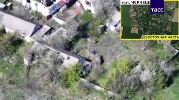 Кадры установления контроля ВС РФ над тремя населенными пунктами Харьковской области