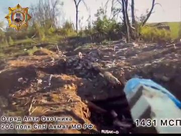 Апти Алаудинов: Уничтожение вражеского блиндажа с живой силой противника