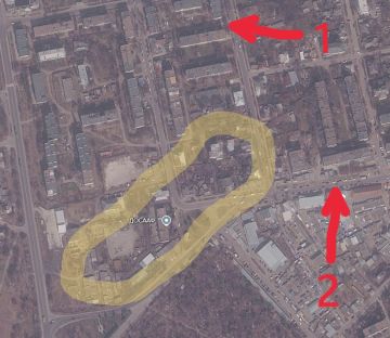 Удар ВС РФ по логистическому центру в Изюме