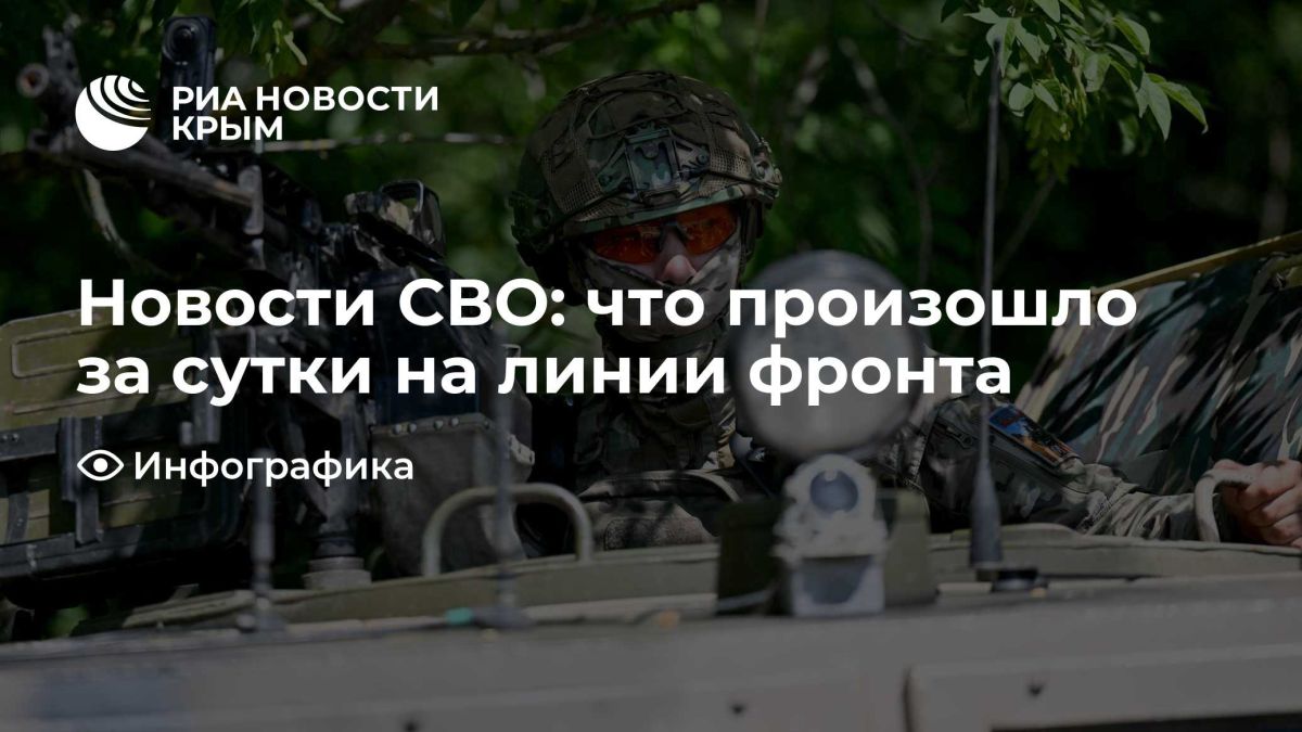 Новости СВО: что произошло за сутки на линии фронта
