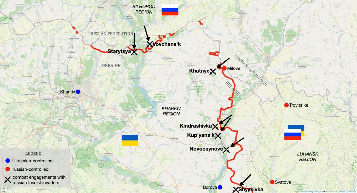 Украинские источники выражают серьёзную обеспокоенность формированием сразу трёх кризисных участков в Харьковской области, где оборона ВСУ рискует уступить давление