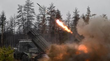 РСЗО «Град» поразил позиции и скопление боевиков ВСУ в Харьковской области