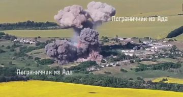 Мощные прилеты ФАБов по ПВД украинских подразделений в Харьковском приграничье