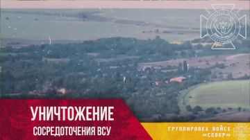 Один из батальонов 22 бригады ВСУ попытался прорваться к своим в Волчанском районе для эвакуации, но их заметили, и по ним отработала авиация