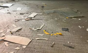БПЛА ударил по АЗС в Индустриальном районе Харькове