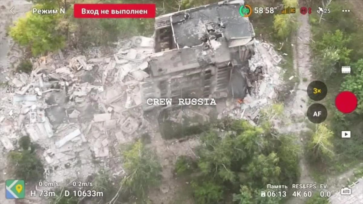 Зачистка дронами теремка с ВСУшниками на купянском направлении