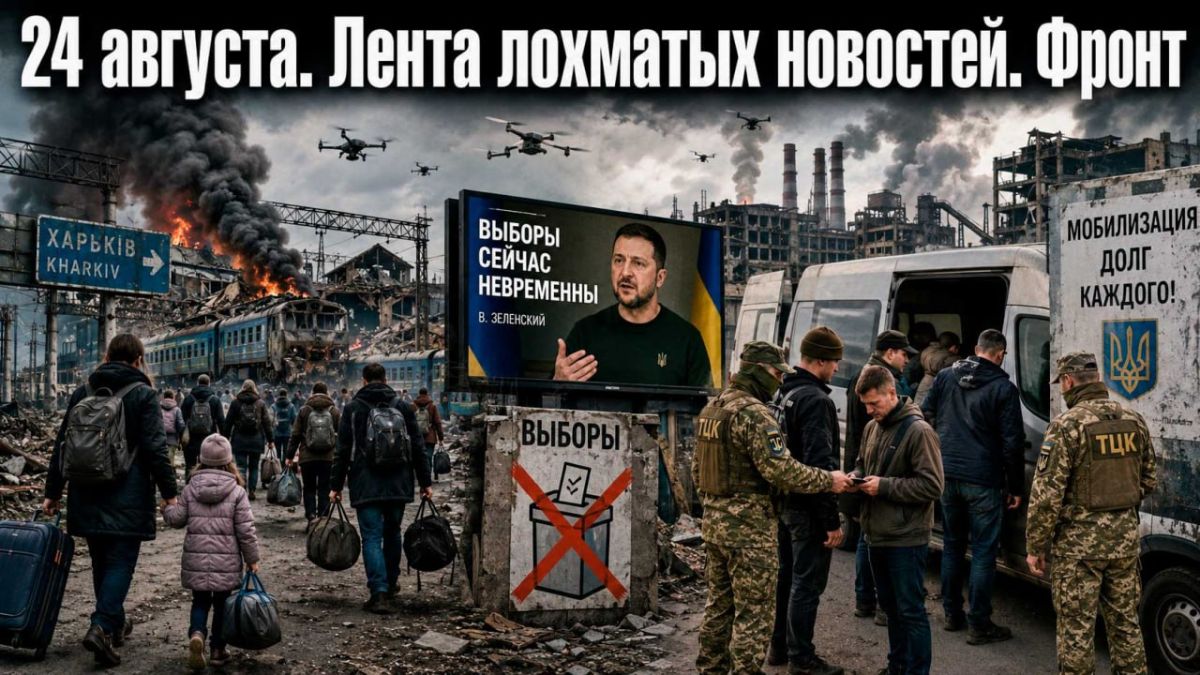 Сергей Лебедев: 24 августа. Лента лохматых новостей