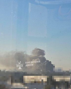 Киев. На 08.30 мск. в городе продолжают звучат взрывы