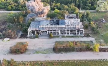 Ковшаровка. Противник нанёс удар по зданию ДК