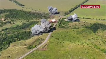Кадры взятия под контроль Ольховатки в Харьковской области