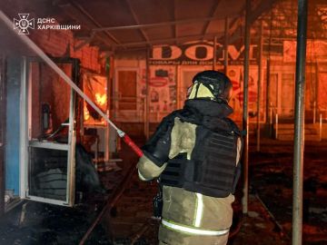 Два майора: В Харьковской области дроны атаковали рынок в Большом Бурлуке, утверждает противник