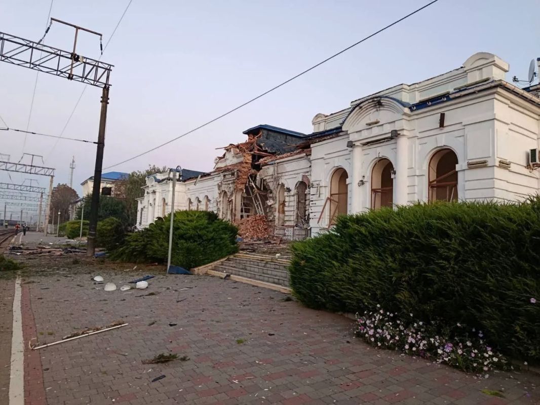 В Харьковской области зафиксирован удар по вокзалу в Берестине