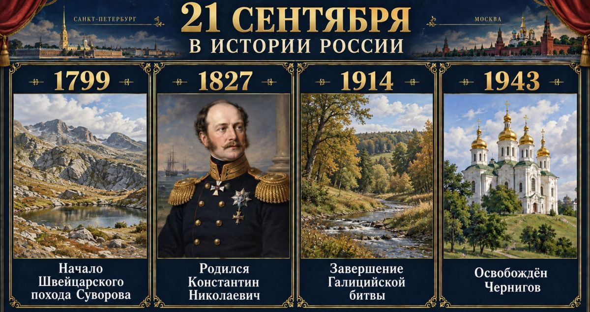 21 сентября в истории России