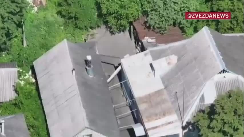 Кадры работы штурмовиков в Новой Казачьей в Харьковской области