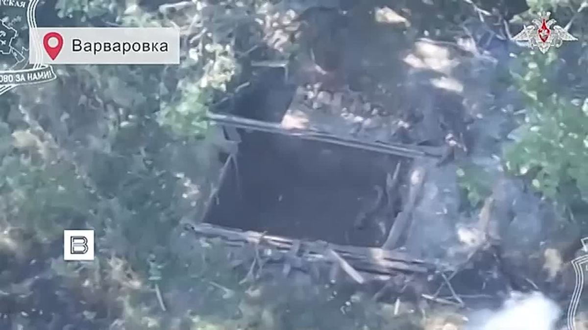 Минобороны России показало кадры освобождения Варваровки и Николаевки в Харьковской области